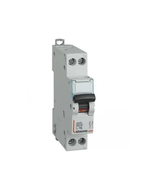 Circuit breaker 1P+N C16 BTicino FN881C16 Btdin