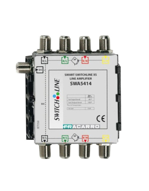 Amplificador de linea Fracarro 4IN SAT 12-16DB 271036