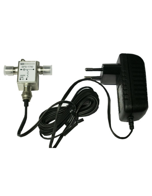 Fuente de alimentación Fracarro con conector F o Jack macho 16V 500MA 289087