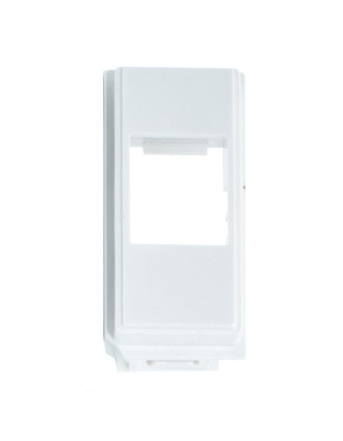 Adaptador Fanton RJ45 Keystone para la serie Living Now Blanco