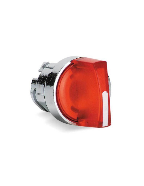 Tête de sélecteur Telemecanique éclairée LED Rouge 2 Positions ZB4BK1243