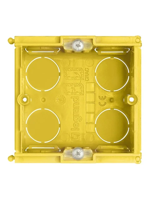 Boîte d'encastrement 2 modules Bticino 502E