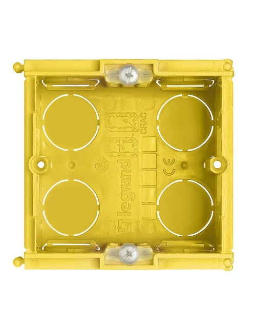 Bticino 2-module flush-mounting box 502E
