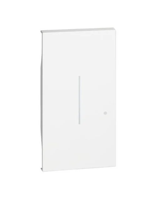 Tapa Bticino Living Now blanco control de luz inalámbrico KW42M2