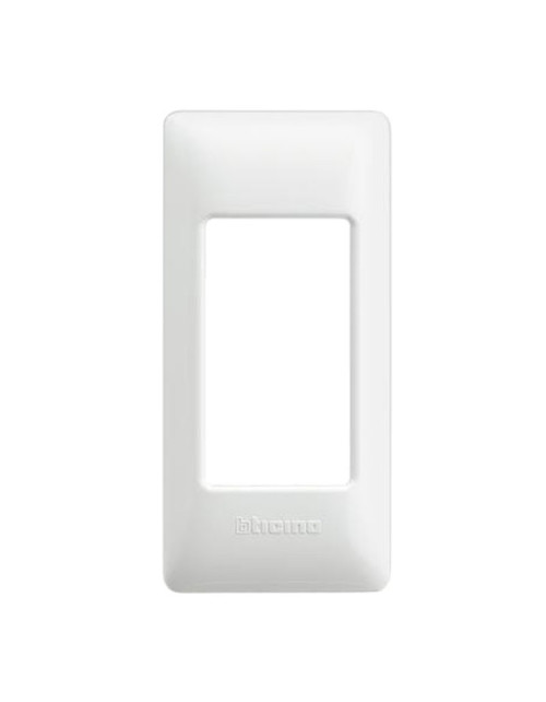 Plaque Bticino Matix 1 Module Blanc AM4811/1BN