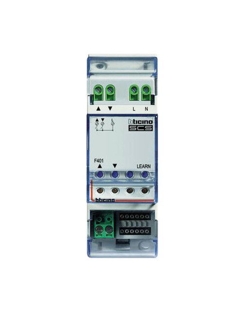 Bticino Rolling Shutter Actuator 2 interlocked internal relays F401