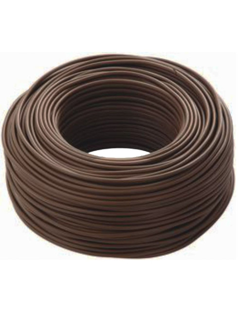 Câble Cordon Unipolaire 25mmq Marron 1mt