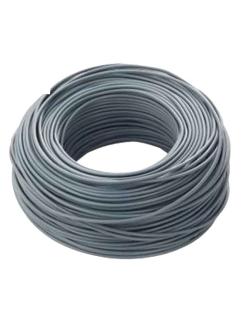 Unipolar Cord Cable 10mmq Gray 1mt