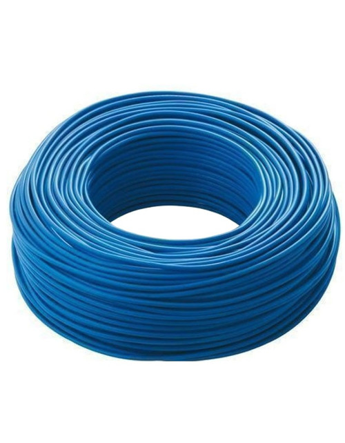 Cable Unipolar Cordón 16mmq Azul 1mt