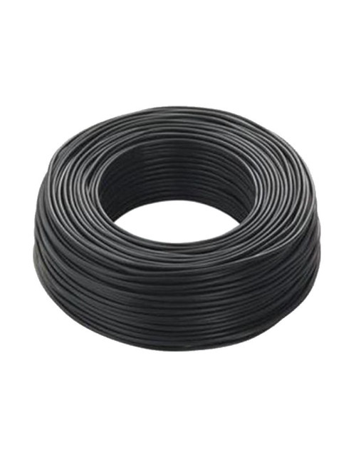 Cable FG17 1X6mmq 450/750V Black 100 Meters