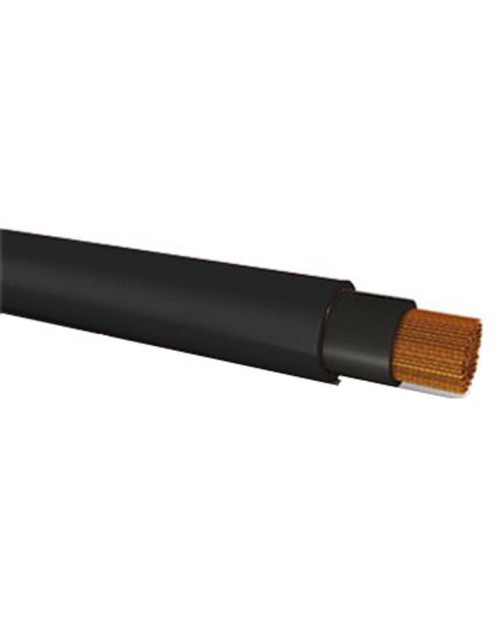 Unipolar cable for flexible photovoltaic 1X6MMQ Black 100 mt