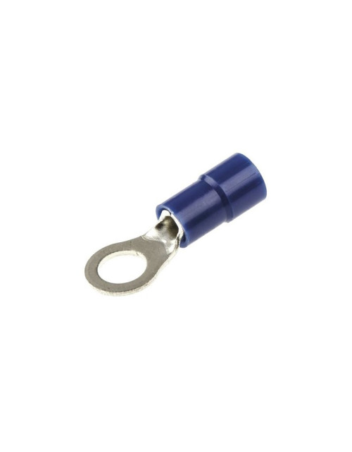 BM Blaue Kabelschuhe für 1,5–2,5 mm Querschnitt für 8 mm Schraube, 100 Stück