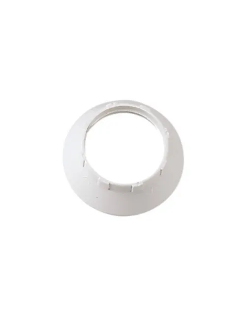 Master E14 Weißer Ring für Lampenfassung mit Gewinde 00515-B