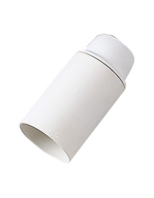 Douille Master E14 blanche lisse