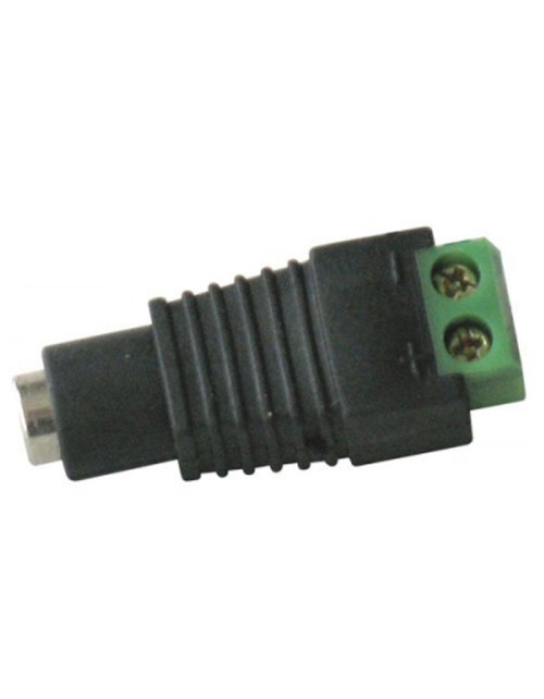 Jack Melchioni socket for power supplies of CCTV cameras