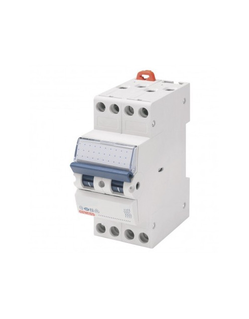 Gewiss 16A 4P 2 Module Circuit Breaker