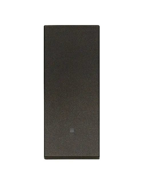 Interruptor basculante Vimar Linea 1P, iluminable Negro 30020.G