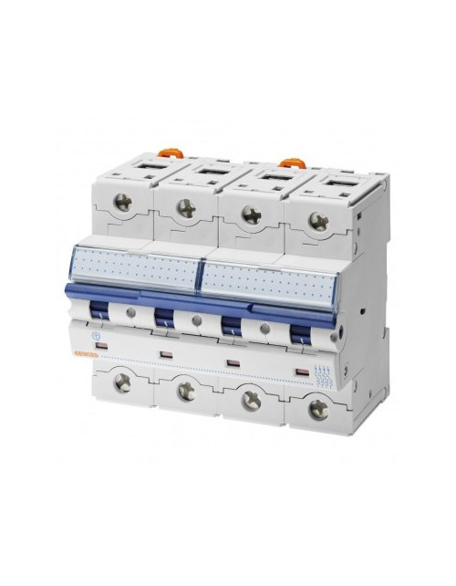 Disjoncteur Gewiss 125A 4P 10KA C 6 modules