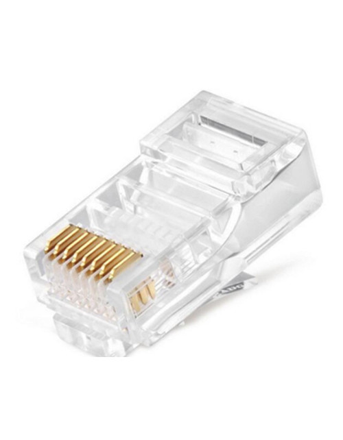 Orca 8-position unshielded UTP RJ45 plug for Cat 5E cable