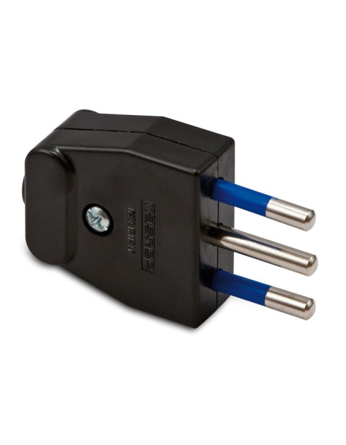 Master plug 2x10A+T black