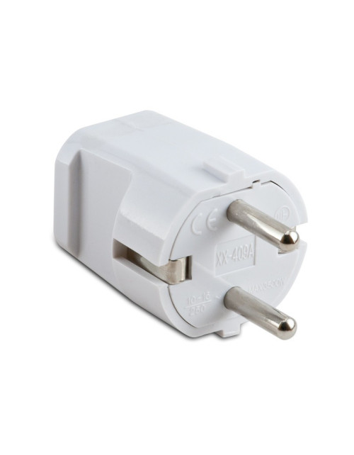 Master schuko 16A white plug