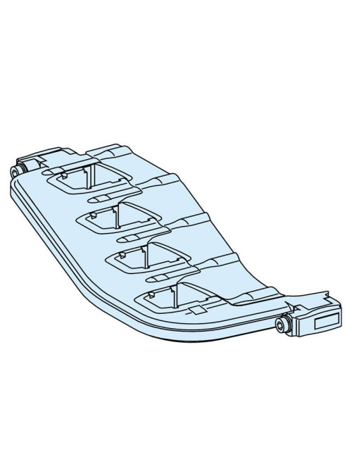 Schneider Linergy vertical busbar support on the side