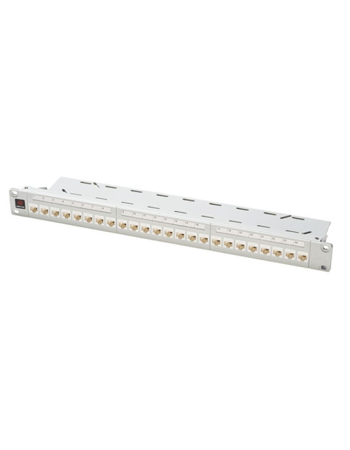 Fanton 24 Port Patch Panels 1 Einheit UTP 6 Grau