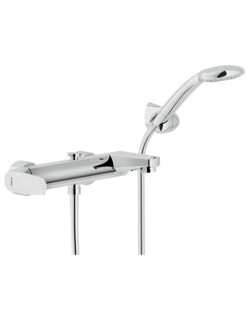 Nobili Mezclador de baño NOBI con ducha de mano cromada NB84110CR