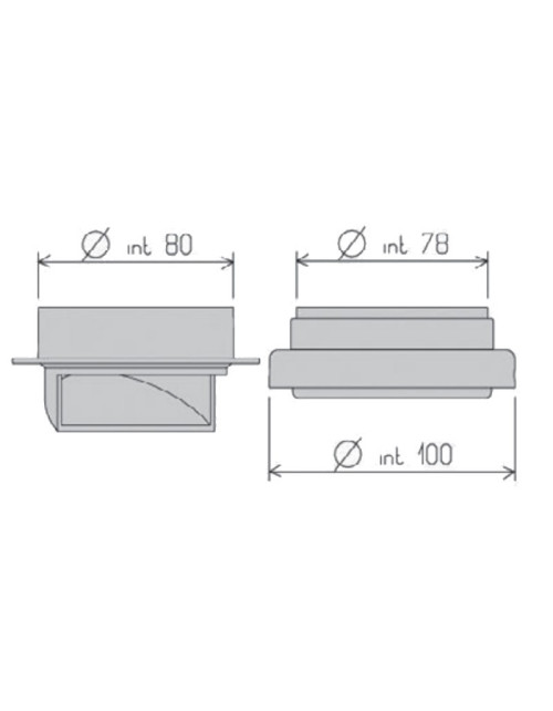 Beretta Split-Kit ø80 für Idrabagno LX-17 Warmwasserbereiter 1220409