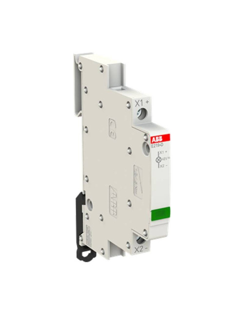 Kontrollleuchte Abb grüne LED E219 12–48 V 0,5 Modul