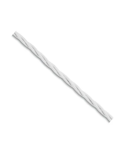 Fanton 3G1 cable trenzado seda color blanco 93807