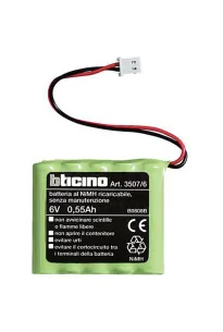 Batteria 4,8V 1,3Ah compatibile BTICINO L4786/1 per Lampade d'emergenza -  Batterie per Antifurti - LuxBat Srl