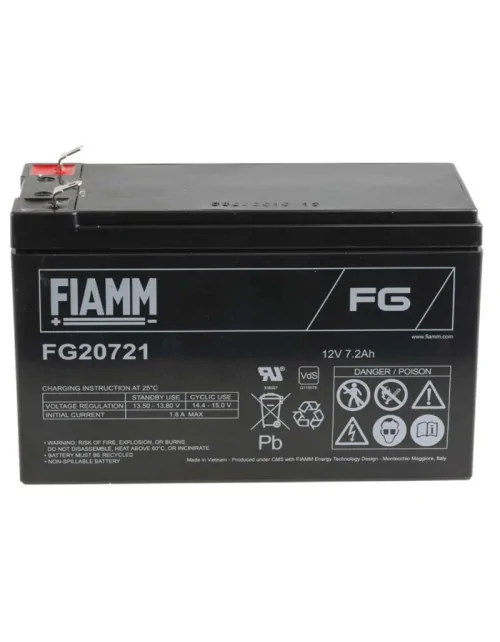 Batería de plomo Fiamm 12V 7Ah