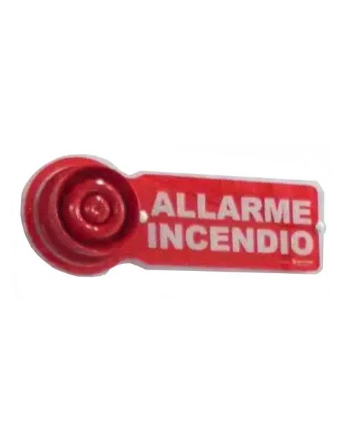 Signo de notificador de alarma de incendio