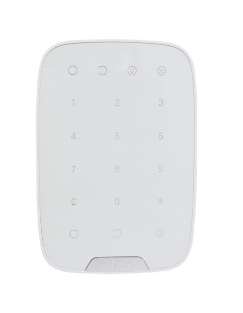 Keyboard Wireless e touch AJAX Bianca AJ-KEYPAD-W