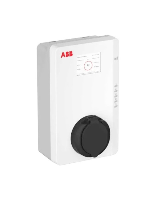 AC Terre Chargeur Wallbox Abb Monophasé 7,4KW RFID 4G T2 MID socket