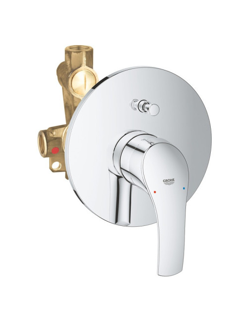 Mezclador de ducha empotrable Grohe EUROSMART Chrome 33305002