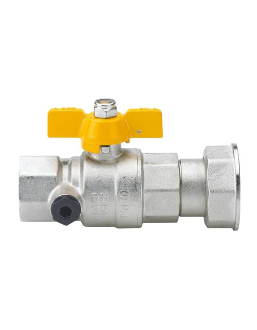 Ball valve for Gas Enolgas Top Test female/swivel 3/4x1 S1464N38