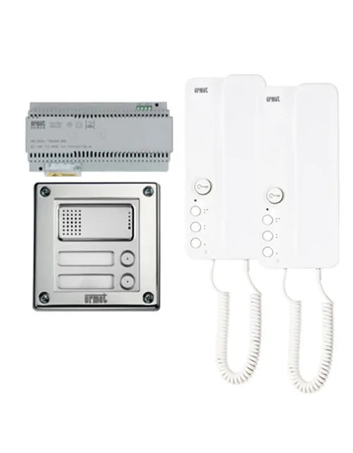 Kit interphone Sinthesi Steel Urmet