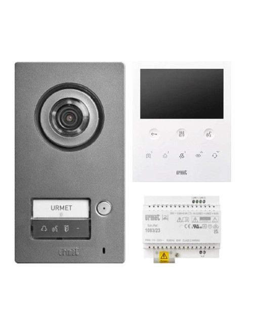 Urmet MIKRA kit de vídeo unidireccional y 1 VOG5 2Voice White