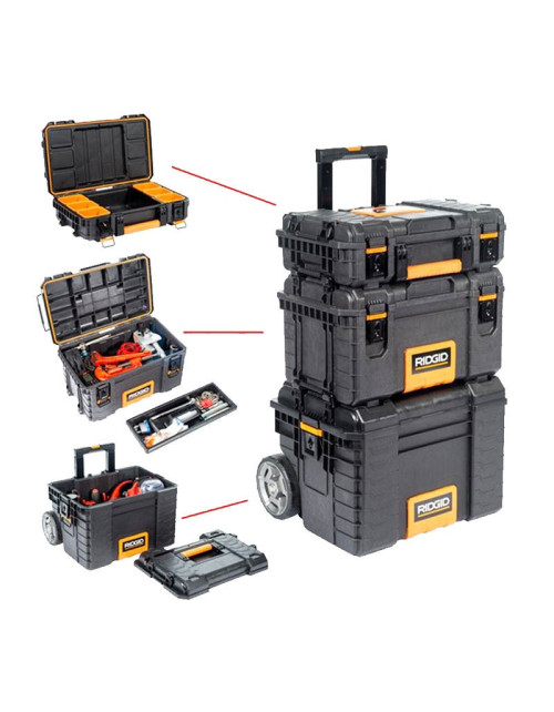 Professioneller Werkzeugkasten Ridgid TOOLBOX 22 54358