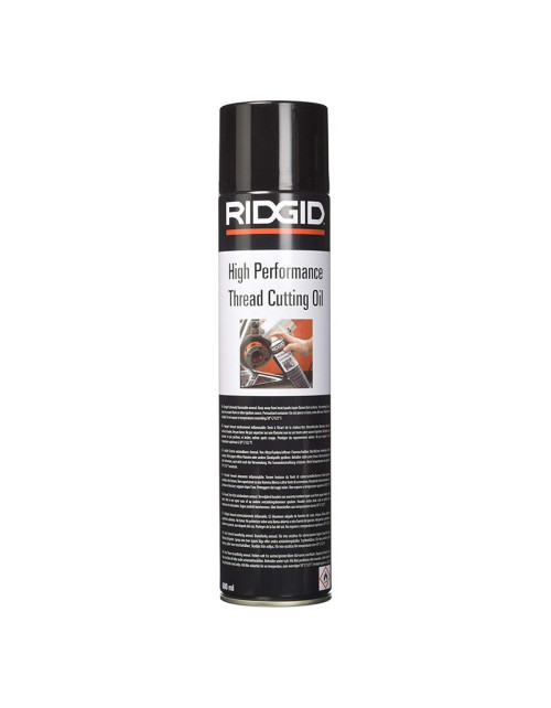 Huile de coupe de filetage Ridgid en spray 600 ml 15681