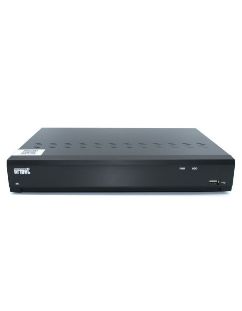 Urmet NVR-Videorecorder mit 16 Kanälen und 16 POE-Ports