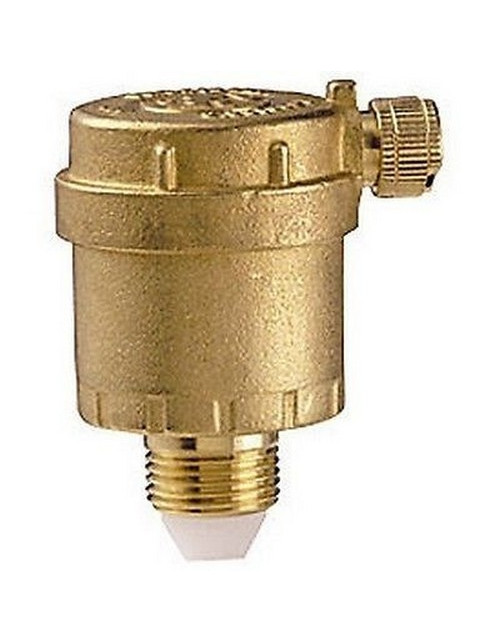 Automatic air vent valve for heating & cooling or sanitary systems, 3/8''