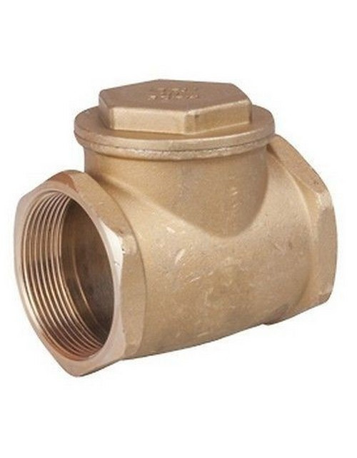 Clapet check valve with rubber seat seal, 2" 1/2