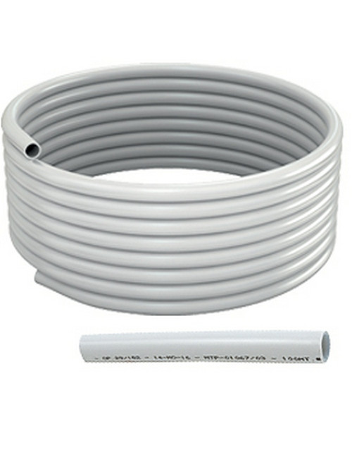 Tube multicouche PEX-b/AL/PEX-b, blanc, 90X7.0 en barre de 5 m