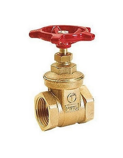 Gate valve with female ends, 2"