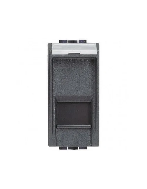 LivingLight Anthracite | connector for data transmission RJ45 cat. 5E