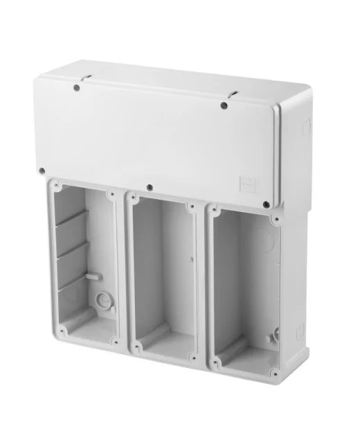 Modulare Box mit 3 16/32A SBF IP55-Steckdosen