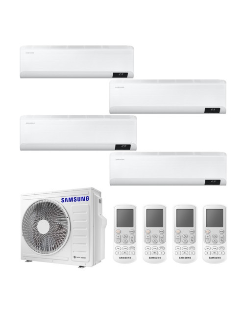 Samsung CEBU quadrisplit air conditioner 7000+7000+7000+7000 btu